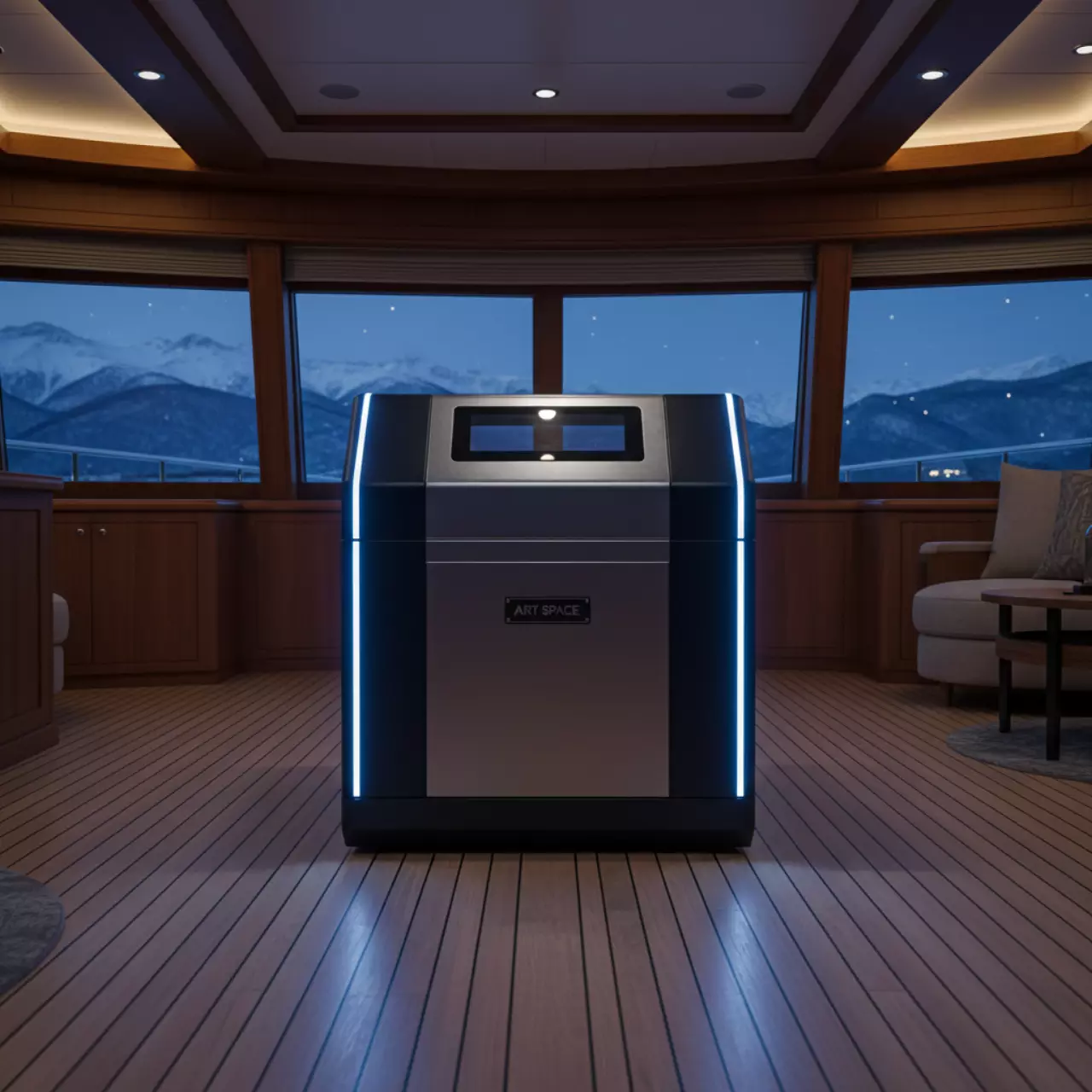 Аренда Станция автоматического определения инструмента и калибровки ножей на VIP-яхте (Имеретинский порт) — ART SPACE