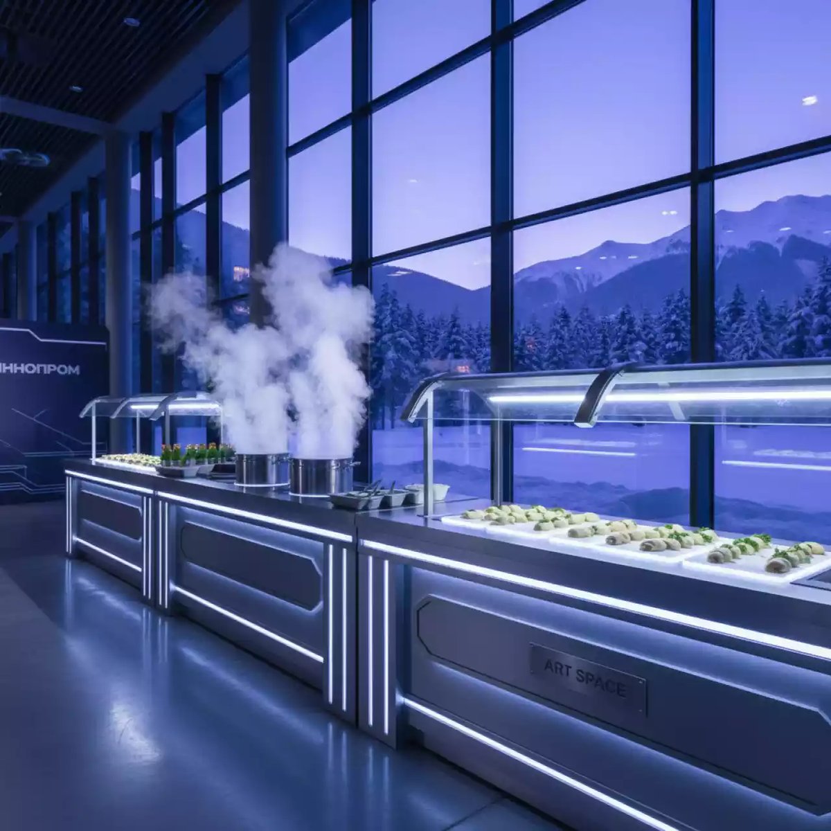 Аренда Станция даргинский хинкал в санатории «Заполярье» — ART SPACE