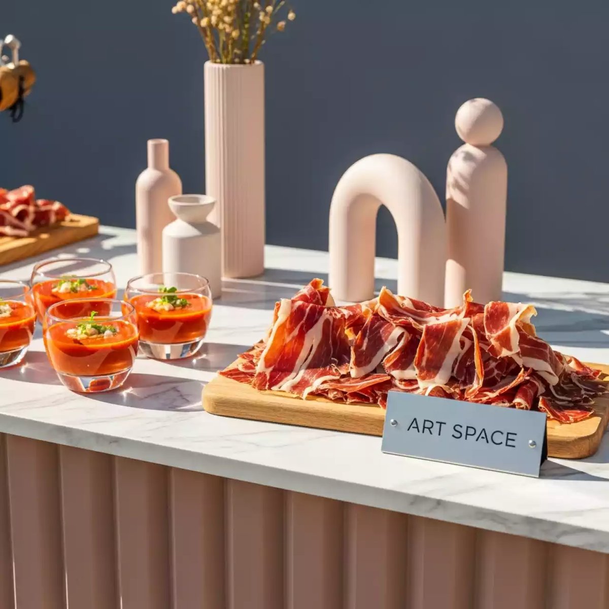 Аренда Станция кулинарная гаспачо с хамоном в санатории «Металлург» — ART SPACE