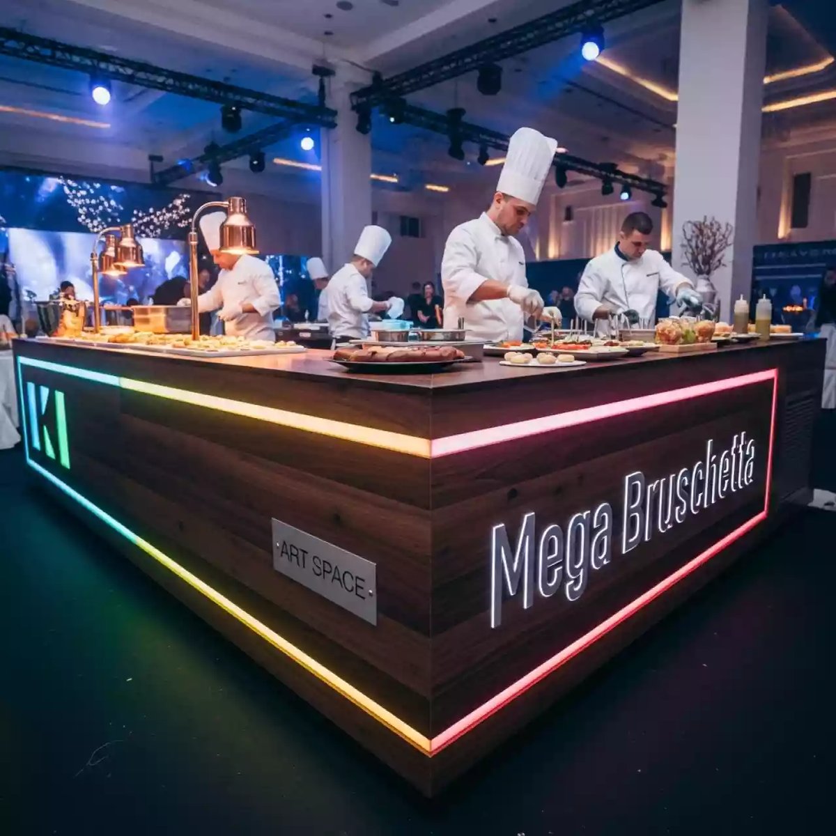 Аренда Станция кулинарная 'Мега брускетта' в Karat Resort — ART SPACE