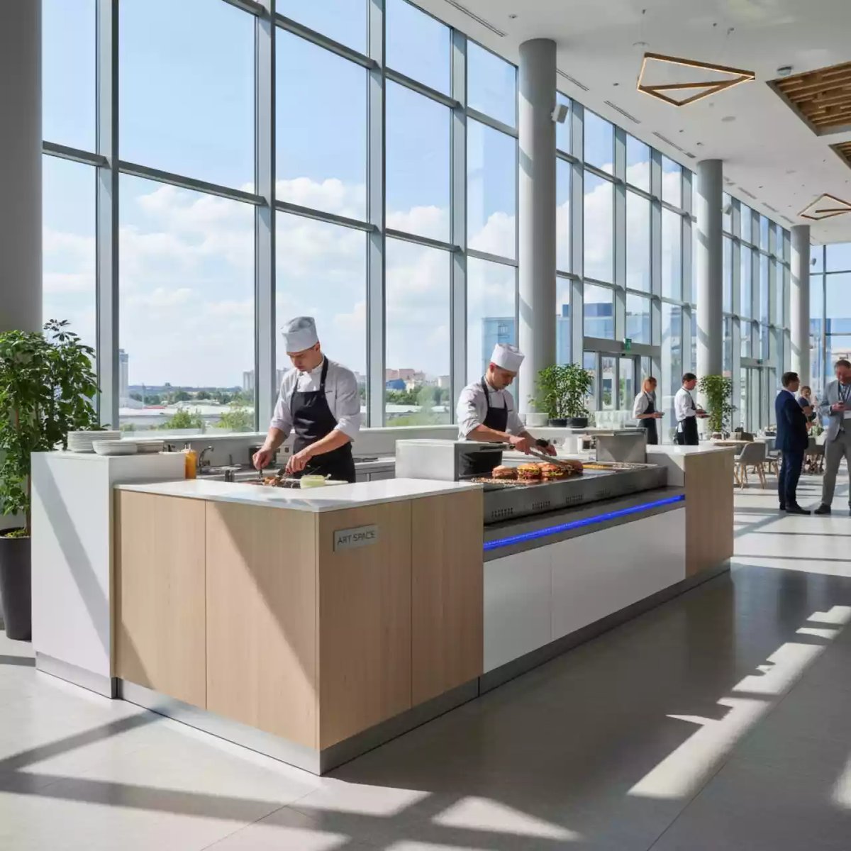 Аренда Станция кулинарная "Мега бургер" в Mercure Сочи Центр — ART SPACE