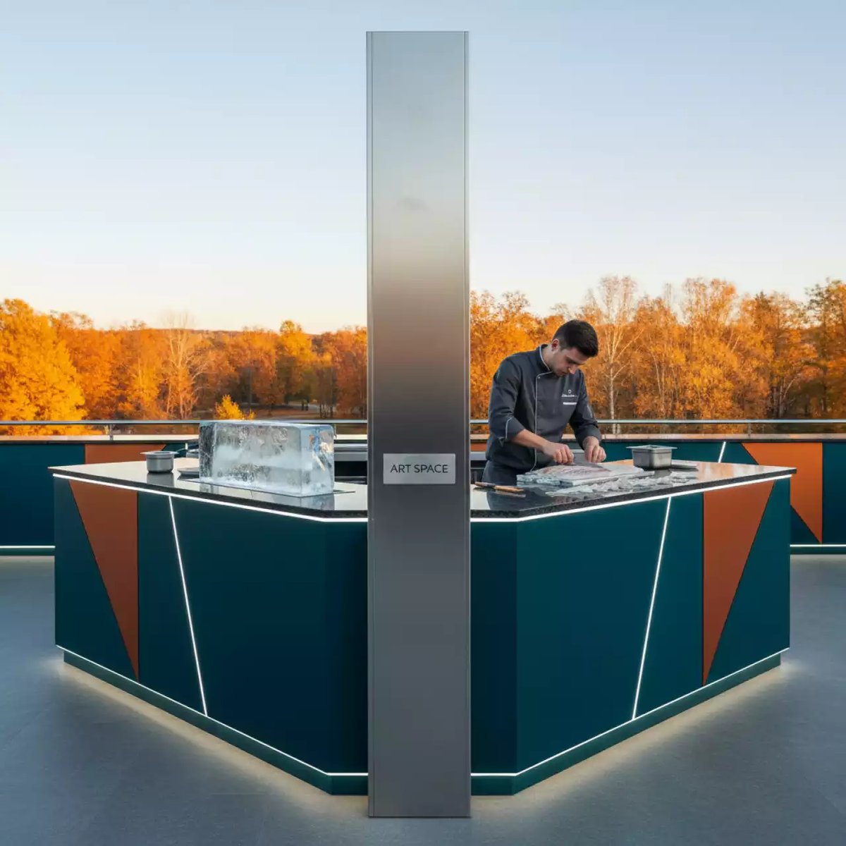 Аренда Станция кулинарная Строганина в этно-парке «Моя Россия» — ART SPACE