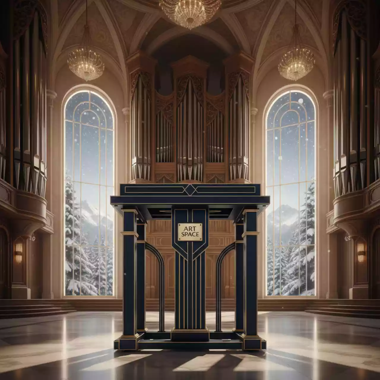 Аренда Станина Dahle 848 в Зале органной и камерной музыки — ART SPACE