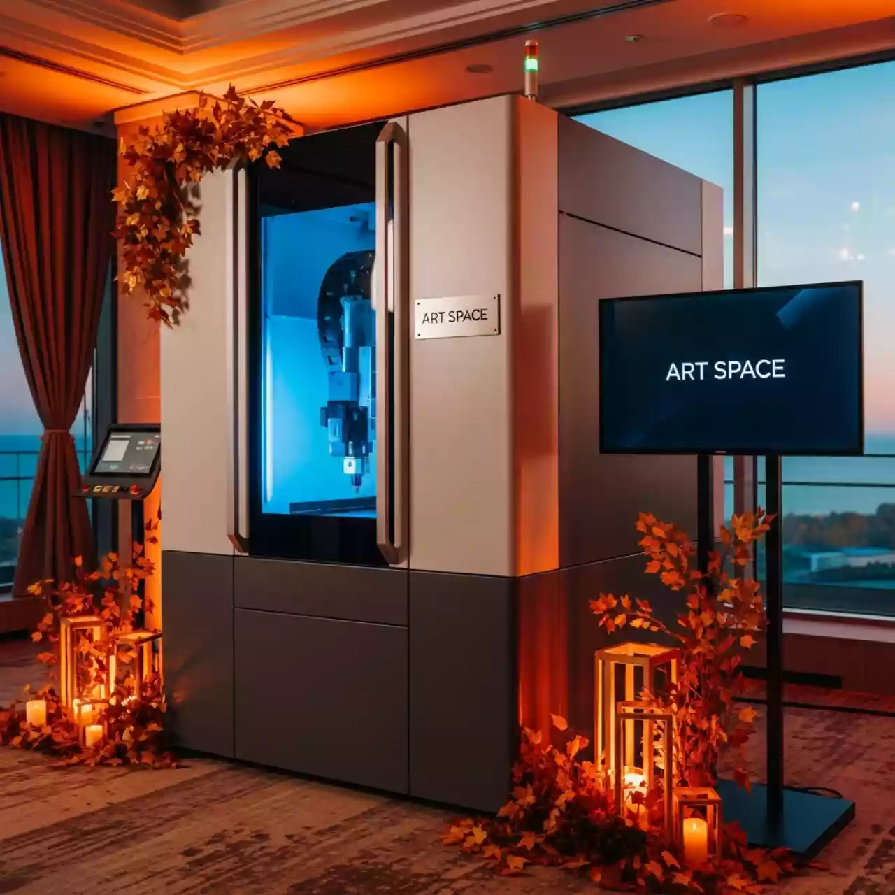 Аренда Станок для лазерной резки листового металла Linzlaser MFSC 6020 15000 W в отеле Radisson Lazurnaya — ART SPACE