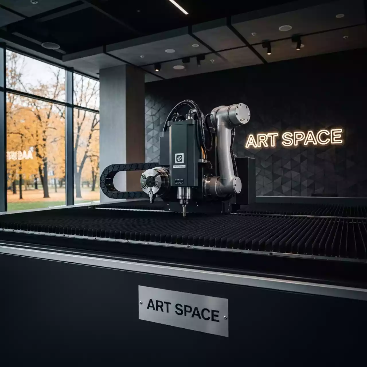 Аренда Станок для лазерной резки металлических труб Linzlaser ML6M 3000 W в отеле Radisson Lazurnaya — ART SPACE