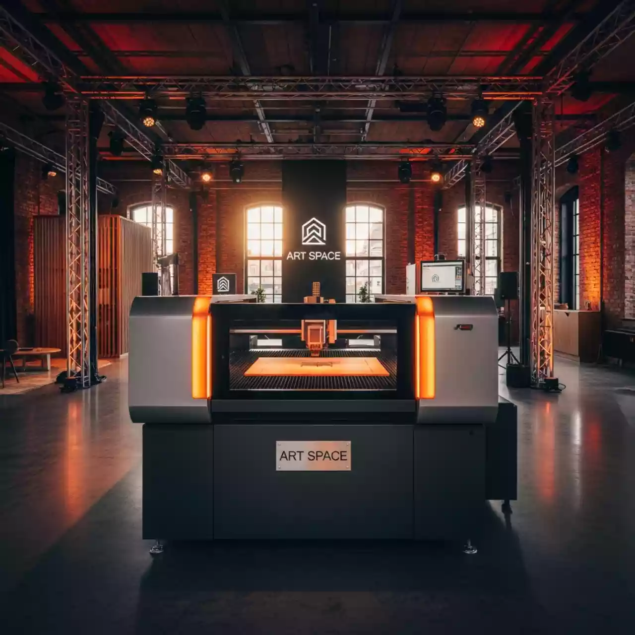 Аренда Станок лазерный B Power A12020 20000W в Boutique Hotel PORTUM 1905 — ART SPACE