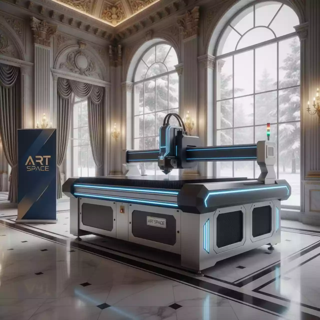 Аренда Станок лазерный B Power A6025 6000WB в ресторане «Brunello» — ART SPACE
