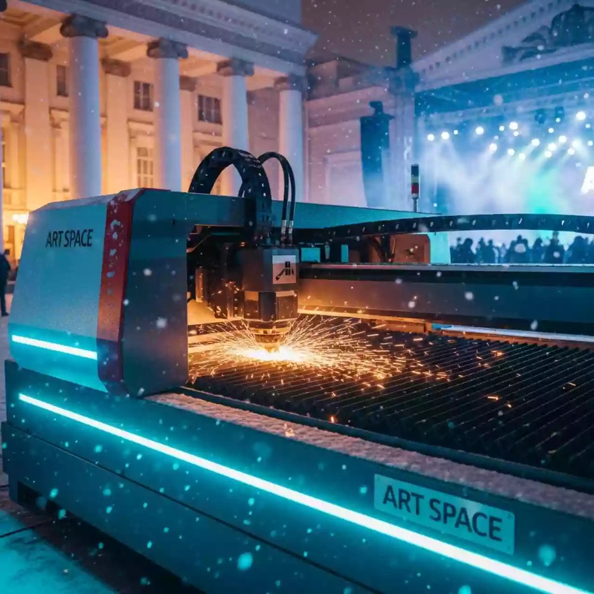 Аренда Станок лазерный B Power B3015 6000WB в Зимнем театре — ART SPACE