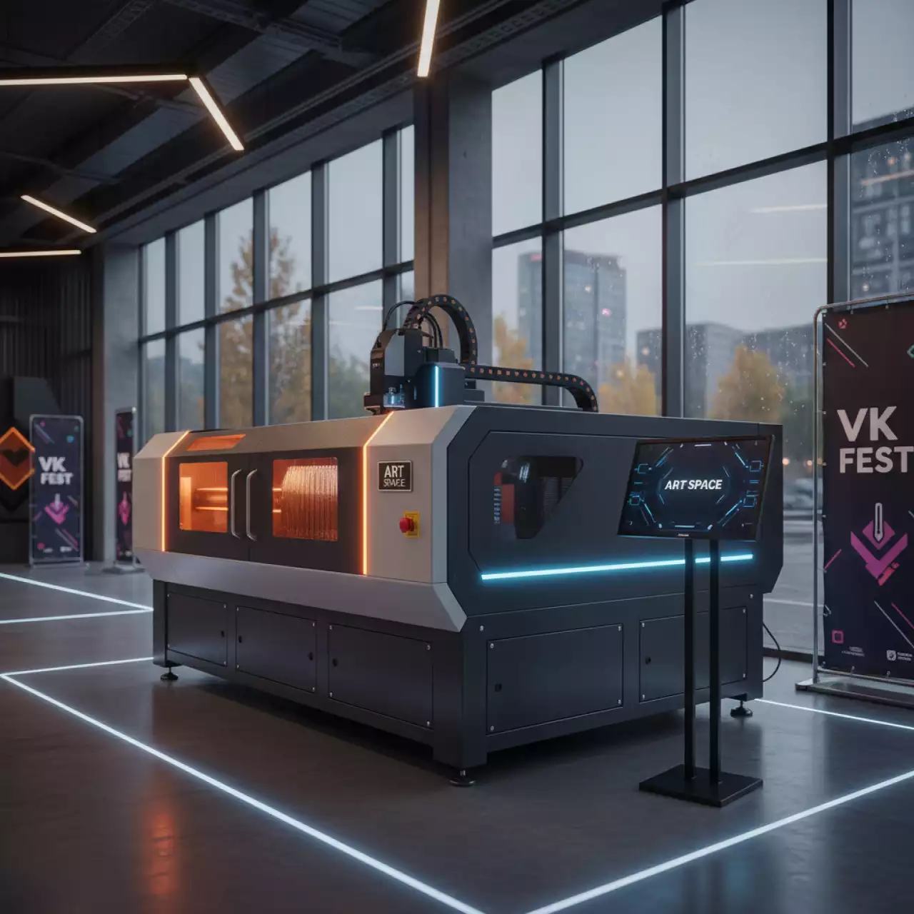 Аренда Станок лазерный с труборезом B Power A3015T6 6000W в Маринс Парк Отеле — ART SPACE