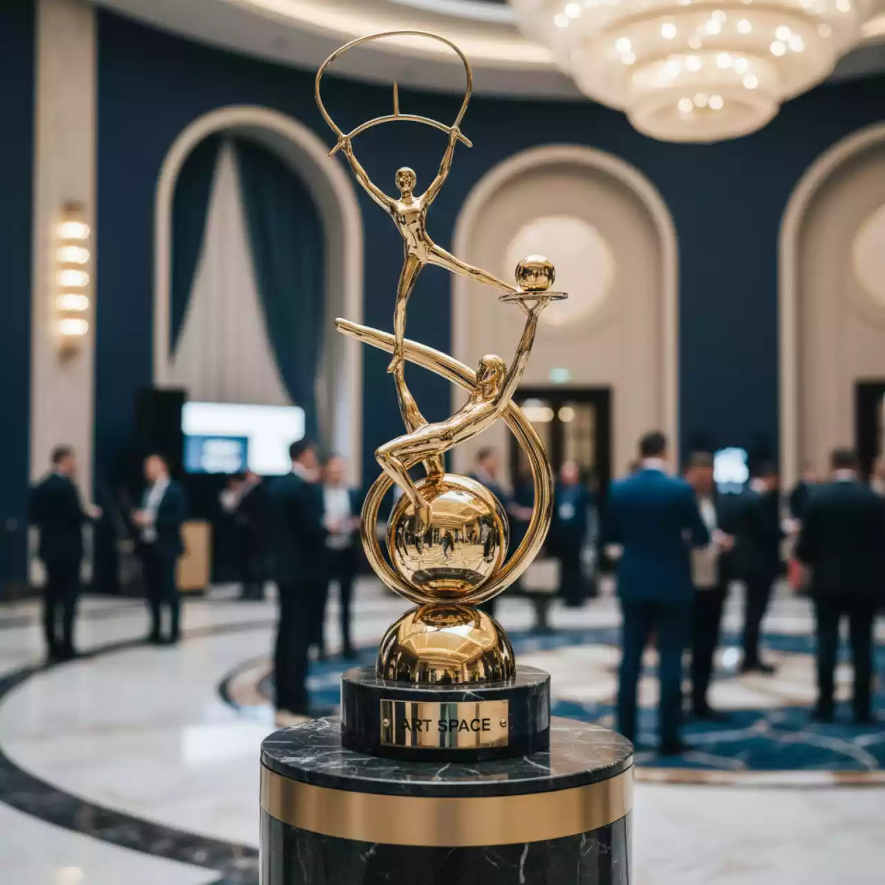 Аренда Статуэтки Оскар цирковые в отеле Radisson Lazurnaya — ART SPACE