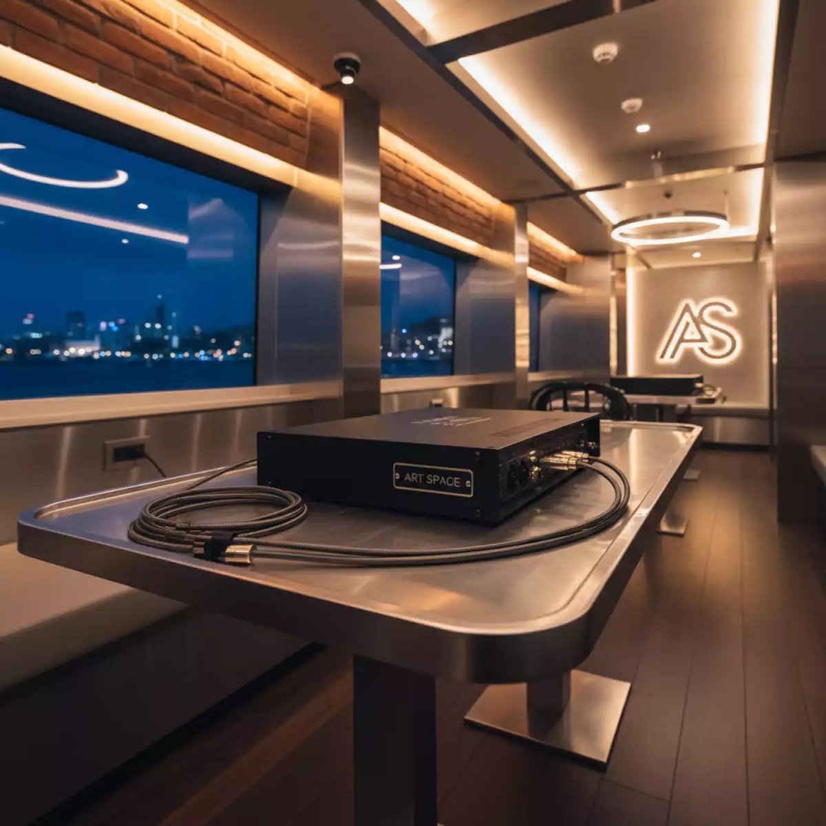 Аренда Стэдж рэк Rio 1608 D на VIP теплоходе (Морпорт Сочи) — ART SPACE