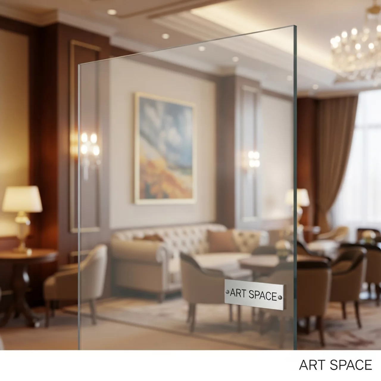 Аренда Стекло мягкое 1,2 мм 2400х900 мм в Pullman Sochi Centre — ART SPACE