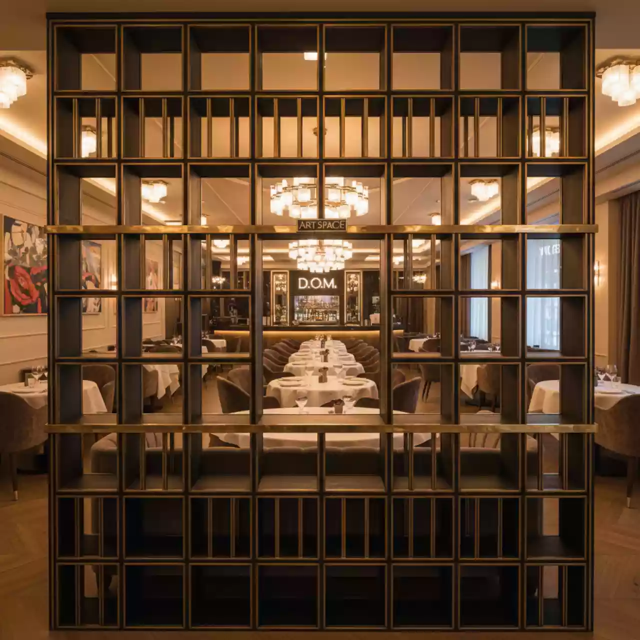 Аренда Стеллаж 38 в ресторане «D.O.M» — ART SPACE