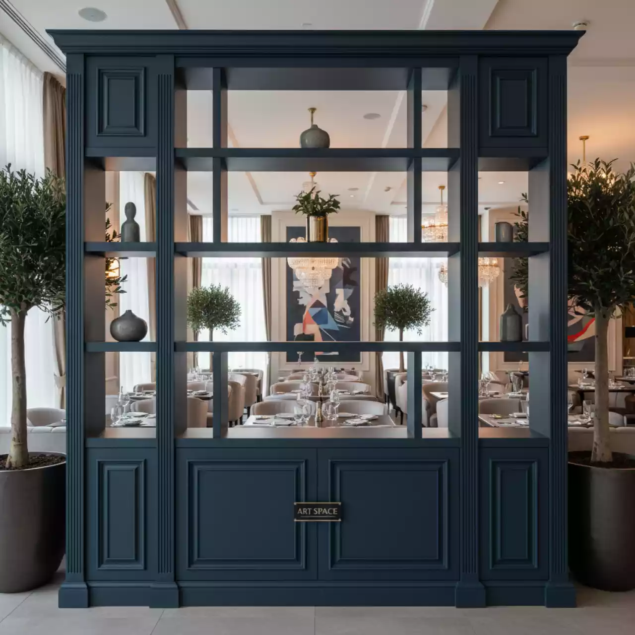 Аренда Стеллаж № 3 в ресторане «Sanremo» — ART SPACE