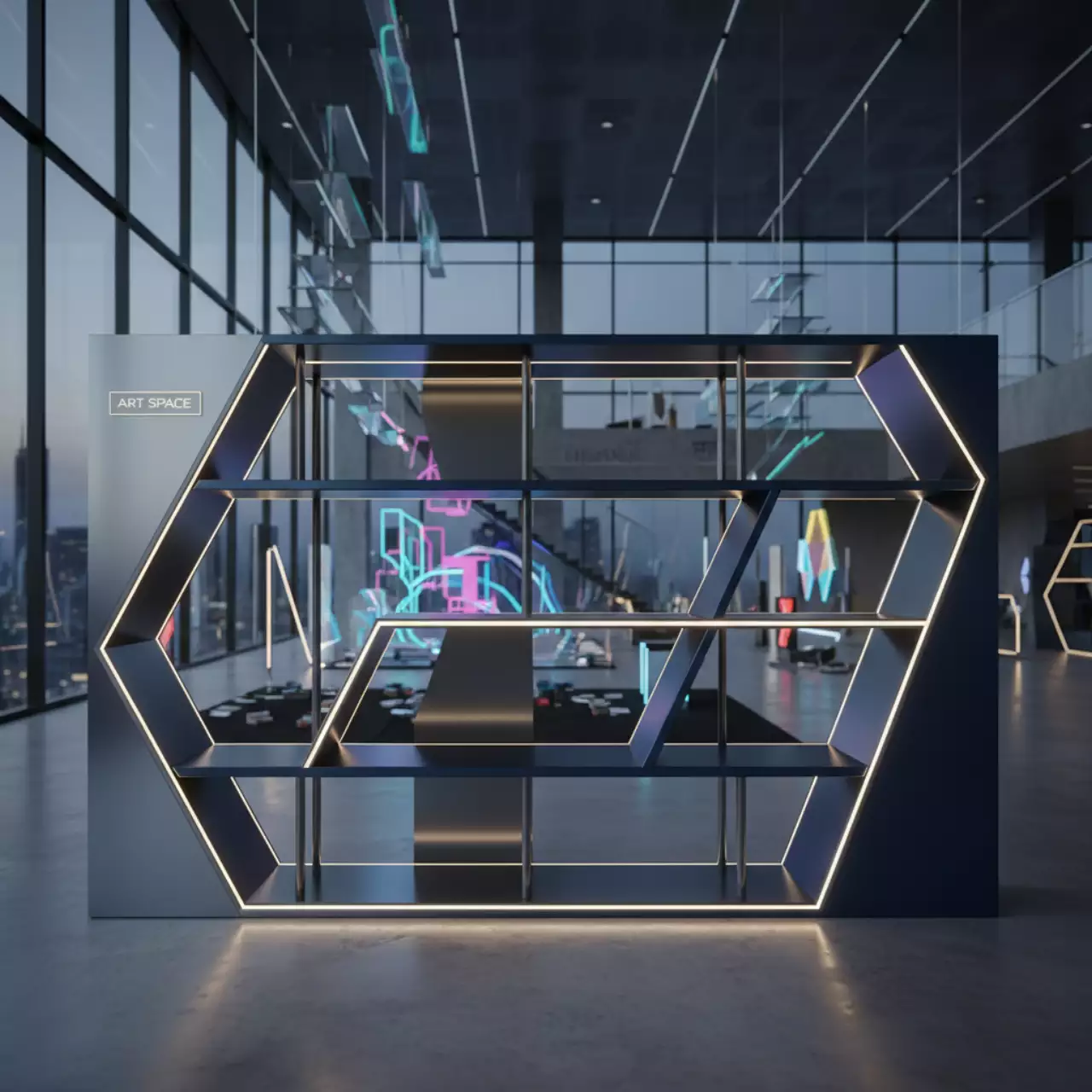 Аренда Стеллаж 51 в Mantera Supreme — ART SPACE