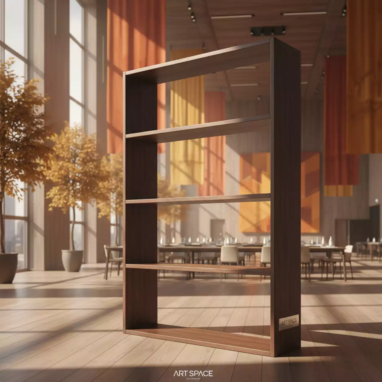 Аренда Стеллаж 800х450х1348 венге в Сочи Парк Отеле — ART SPACE