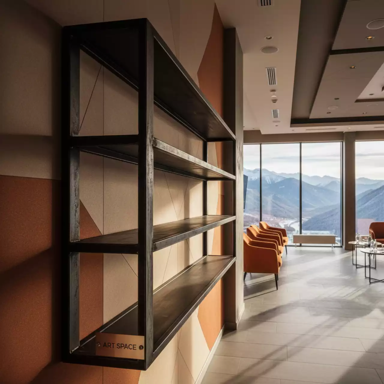 Аренда Стеллаж бонетный пристенный без стенок в Поляна 1389 Отель и Спа — ART SPACE