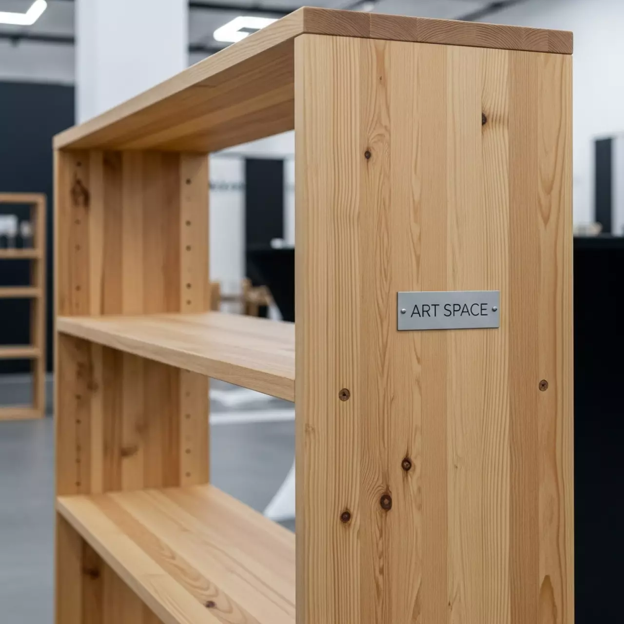 Аренда Стеллаж деревянный 78х50х171 см в Sochi Marriott Krasnaya Polyana — ART SPACE