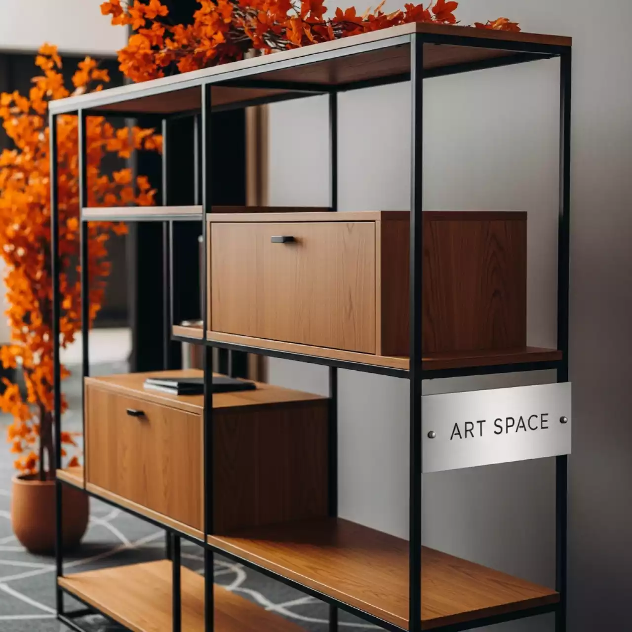 Аренда Стеллаж дизайнерский в Radisson Hotel Rosa Khutor — ART SPACE