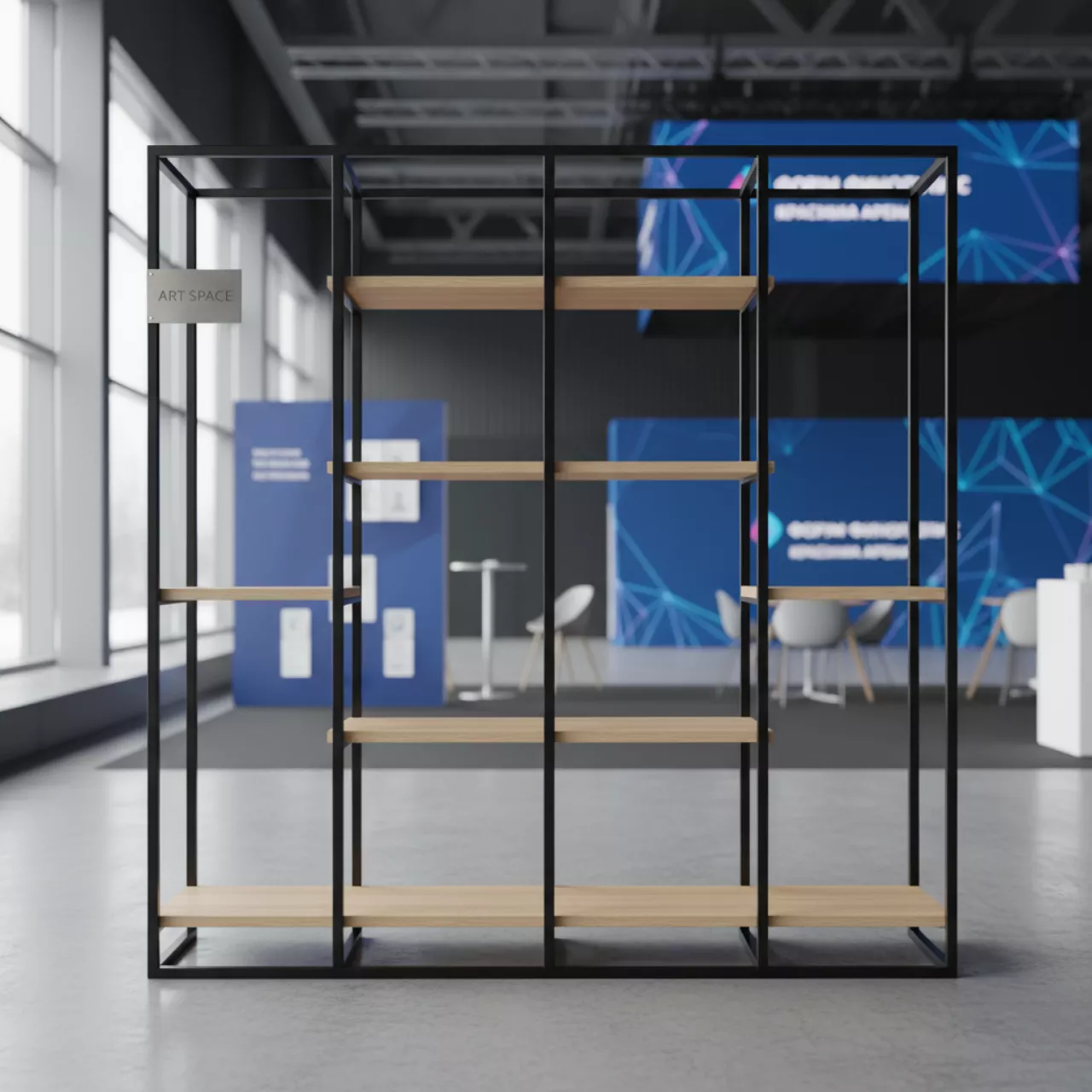 Аренда Стеллаж Kovally лофт в Red Arena — ART SPACE