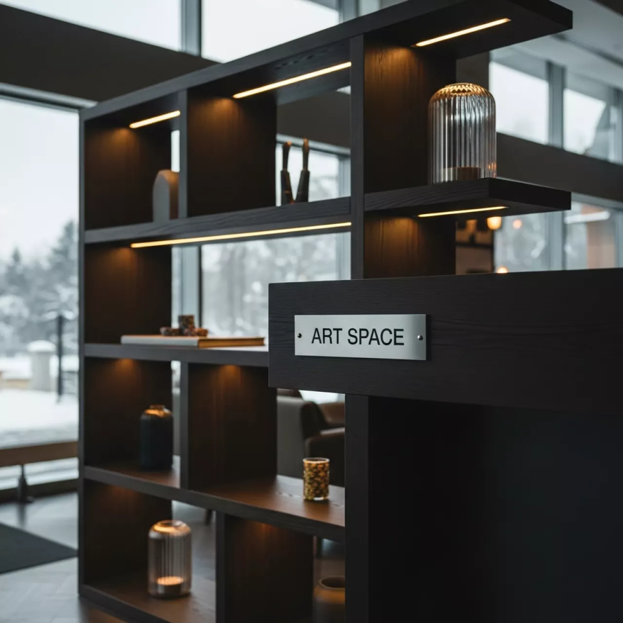 Аренда Стеллаж ЛДСП Лемма 1500х720х250 венге в санатории «Заполярье» — ART SPACE