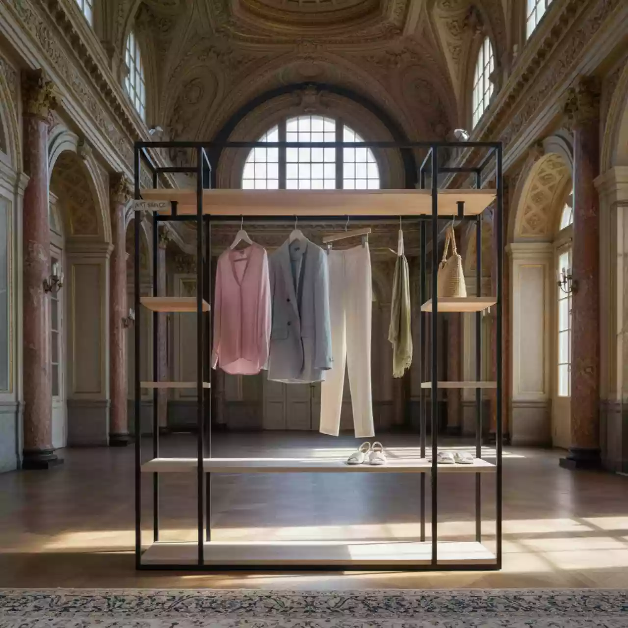 Аренда Стеллаж лофт 2 в Зале органной и камерной музыки — ART SPACE