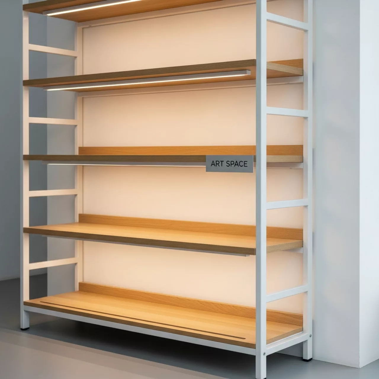 Аренда Стеллаж малый складской с интеграцией в санатории «Черноморье» — ART SPACE