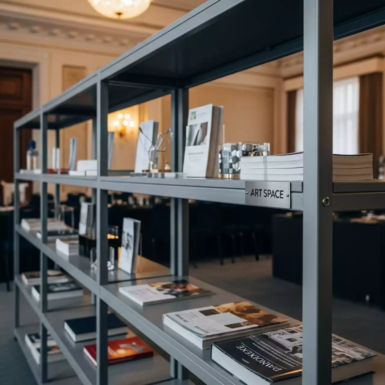 Аренда Стеллаж металлический Практик SB 200 100x30 4M серый в Alpha Sirius — ART SPACE