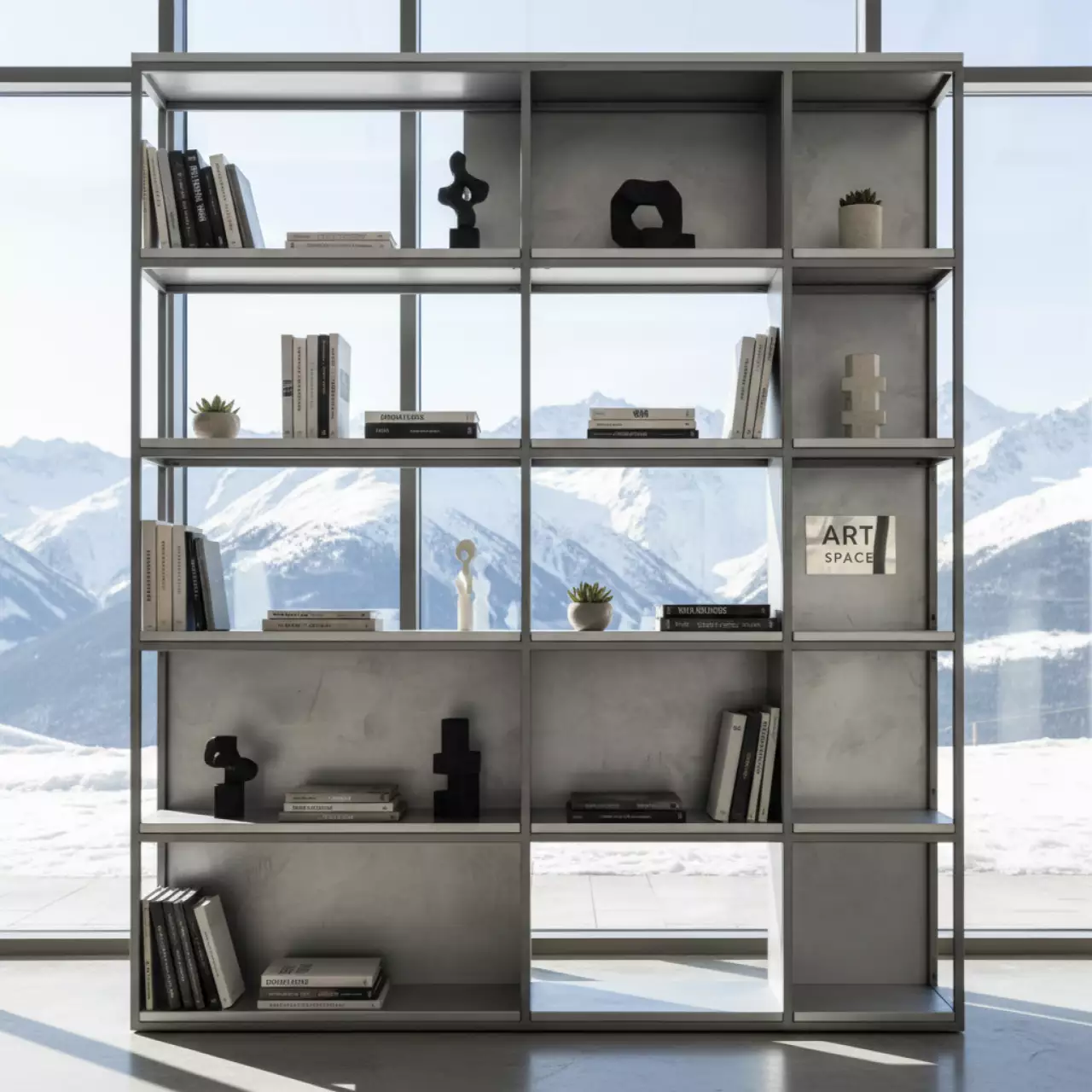 Аренда Стеллаж металлический Практик SB 220 100х40 6M серый в Green Flow Hotel — ART SPACE