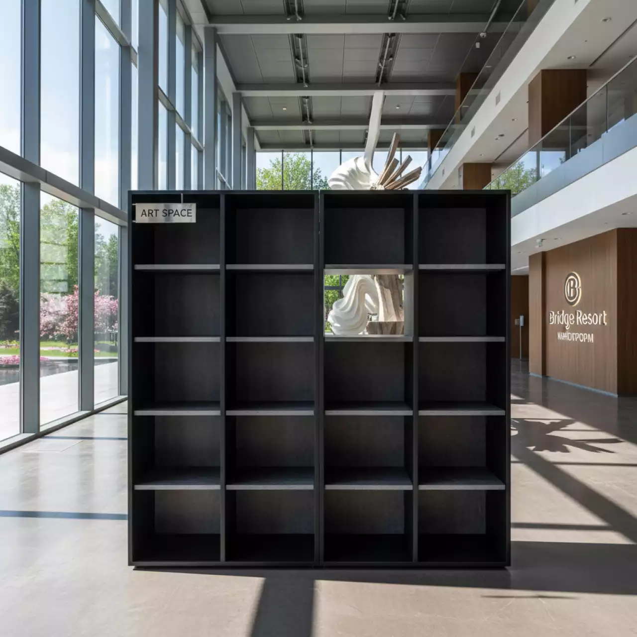 Аренда Стеллаж на 10 ячеек в Bridge Resort — ART SPACE