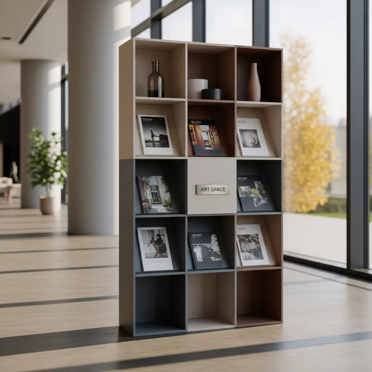 Аренда Стеллаж на 25 ячеек в Omega Sirius — ART SPACE