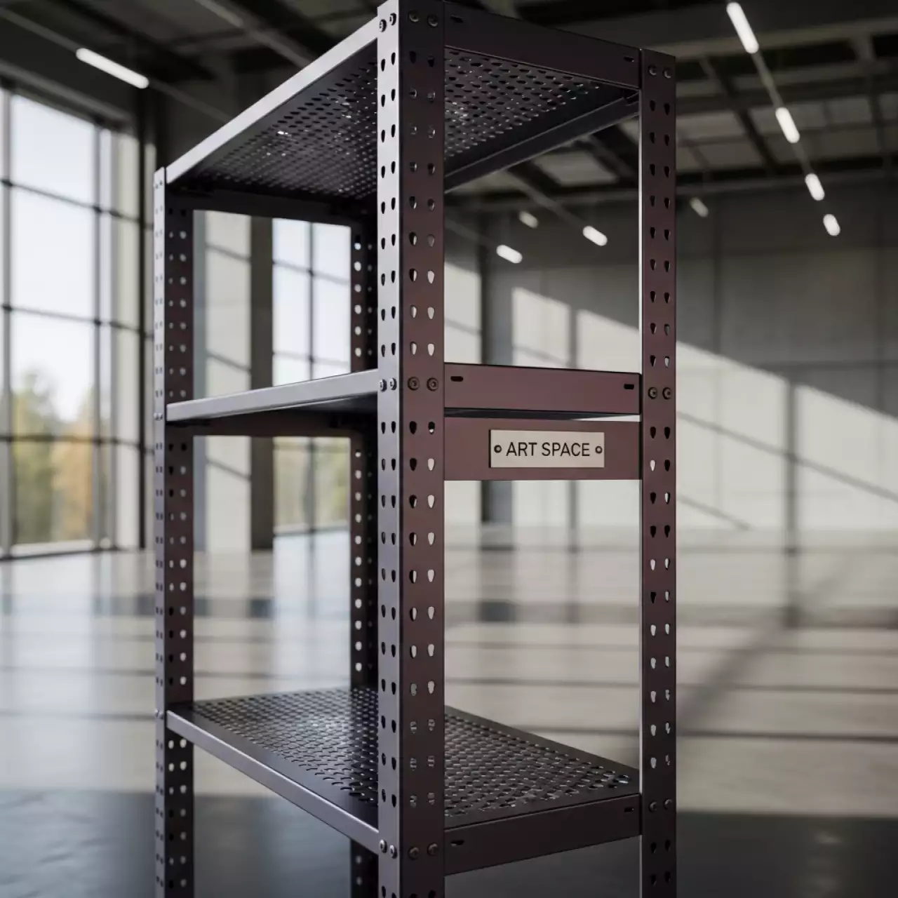 Аренда Стеллаж перфорированный в ледовом дворце «Большой» — ART SPACE