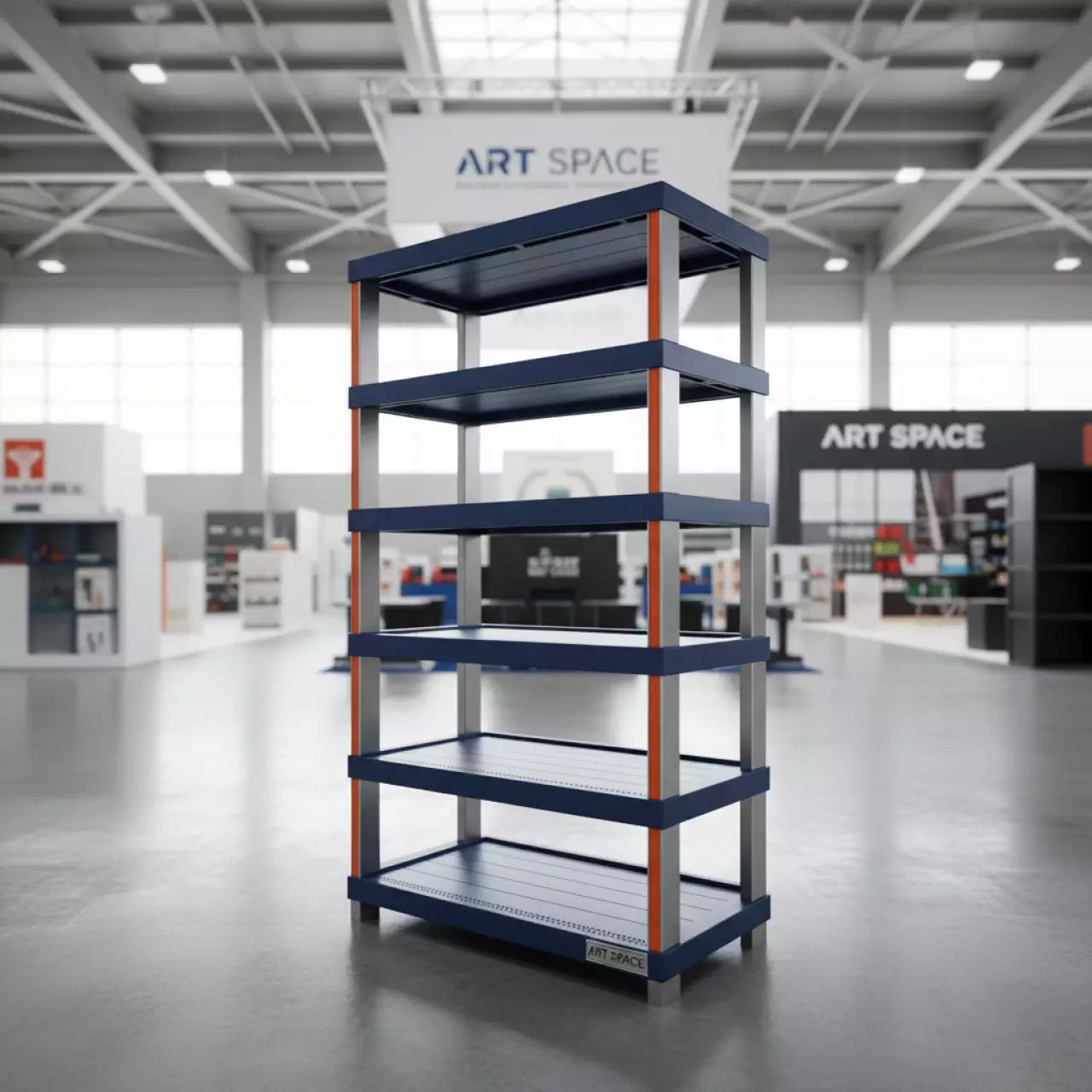 Аренда Стеллаж пластиковый 32х75х177 см в Керлинговом центре «Ледяной куб» — ART SPACE