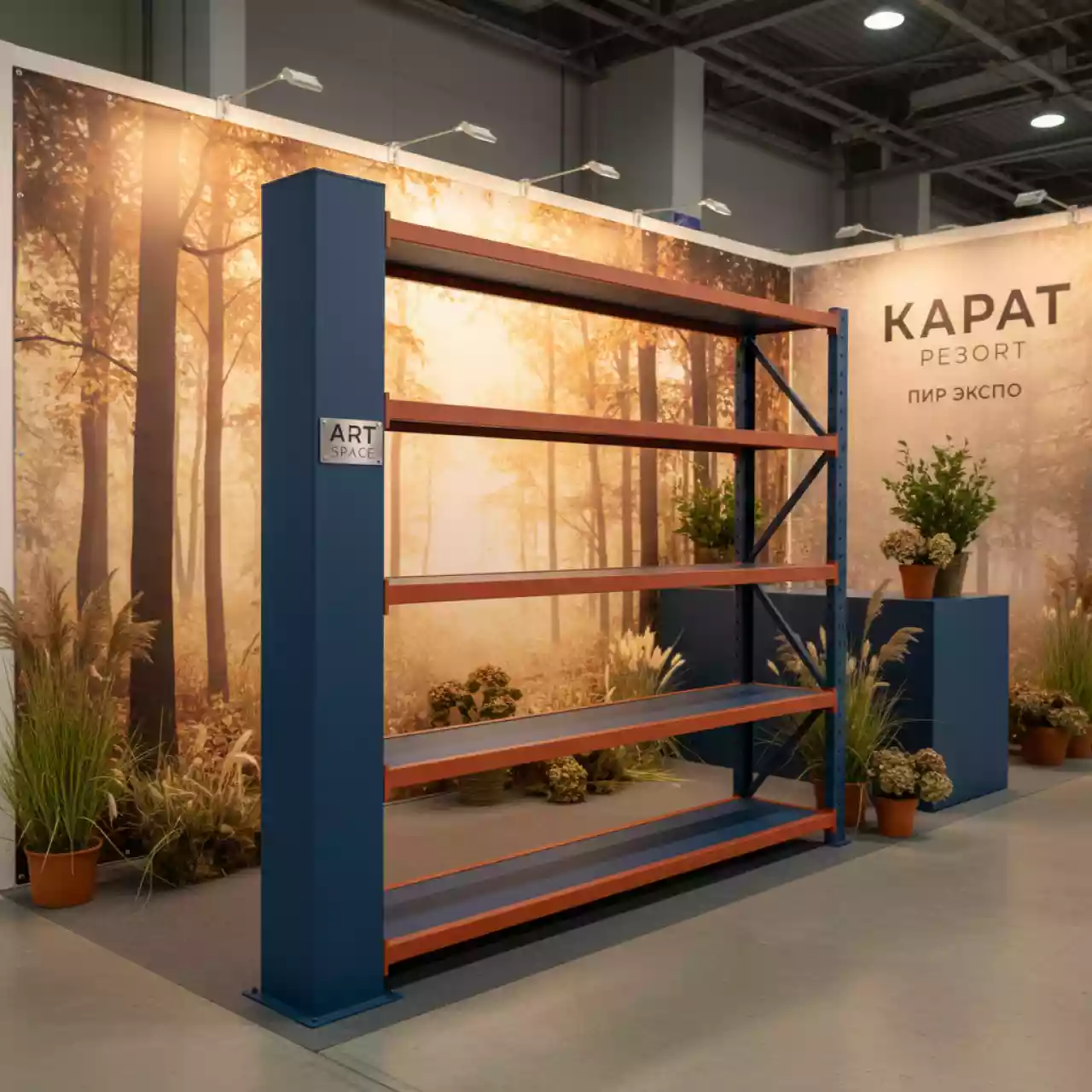 Аренда Стеллаж усиленный с передней стойкой в Karat Resort — ART SPACE