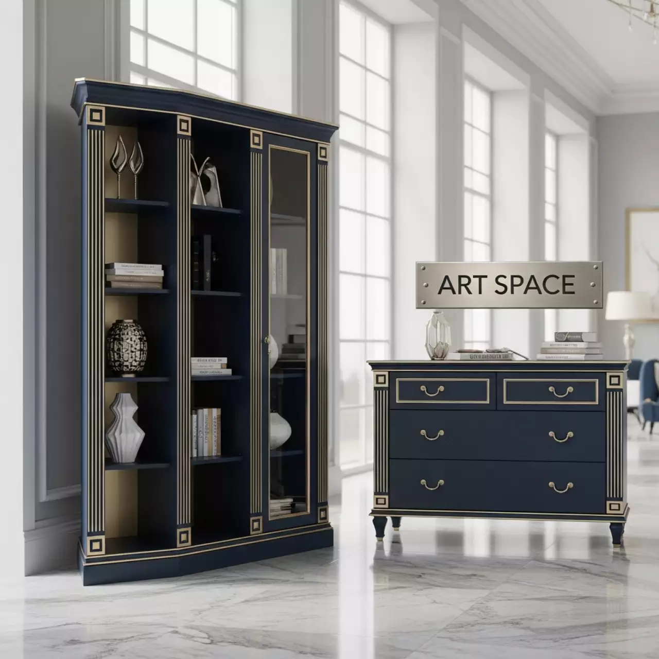 Аренда Стеллажи и комоды в комплексе Sea Galaxy — ART SPACE