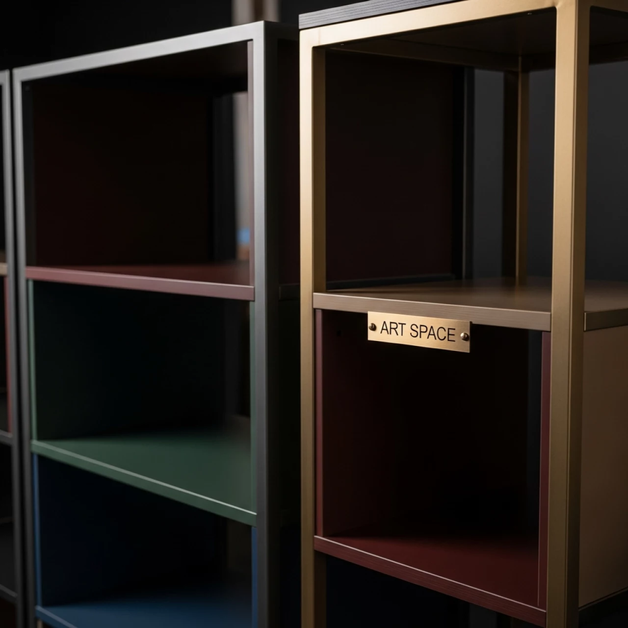 Аренда Стеллажи металл и ЛДСП в конгресс-холле отеля Жемчужина — ART SPACE