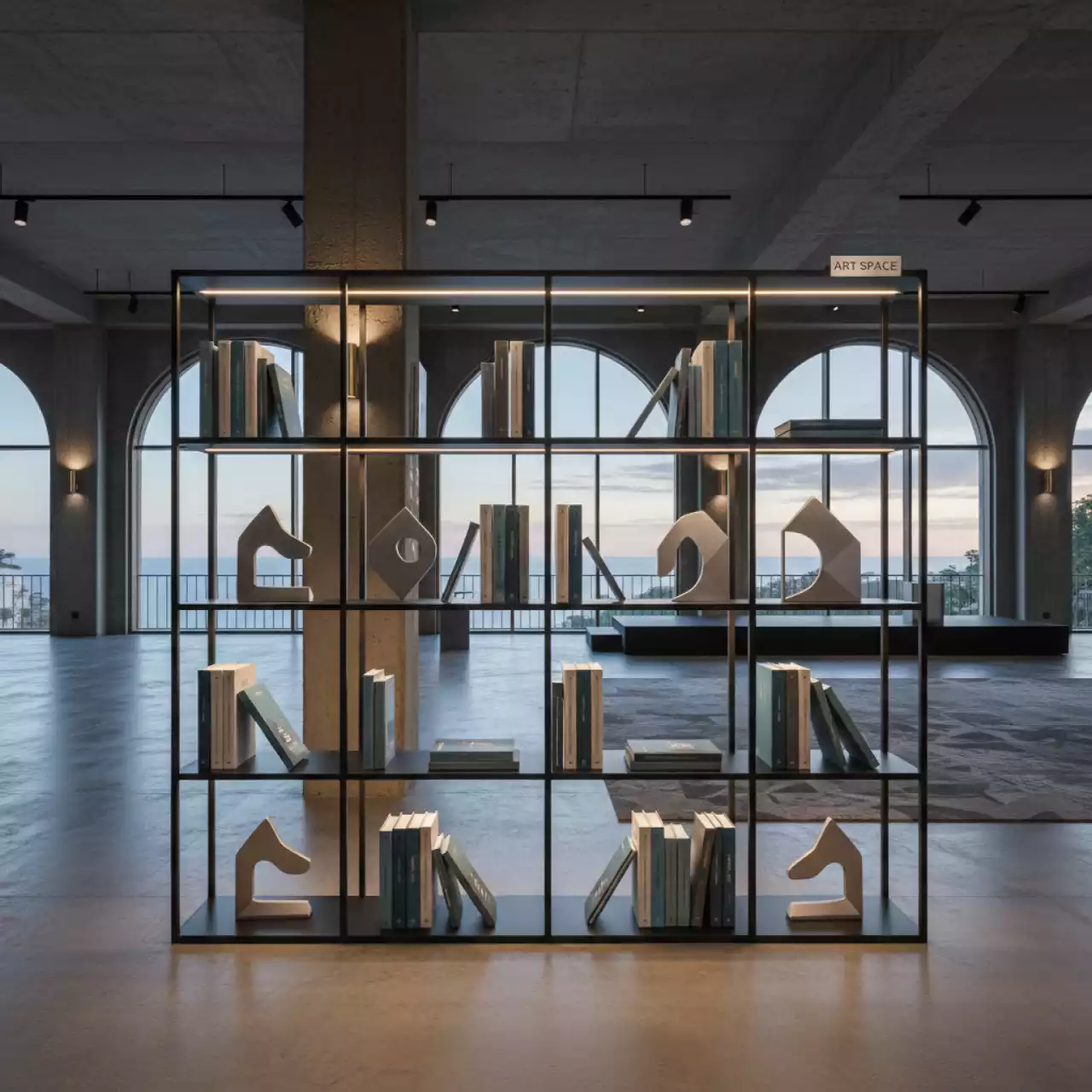 Аренда Стеллажи металлические 1000х600х1800 мм в Гранд Отель Сочи — ART SPACE