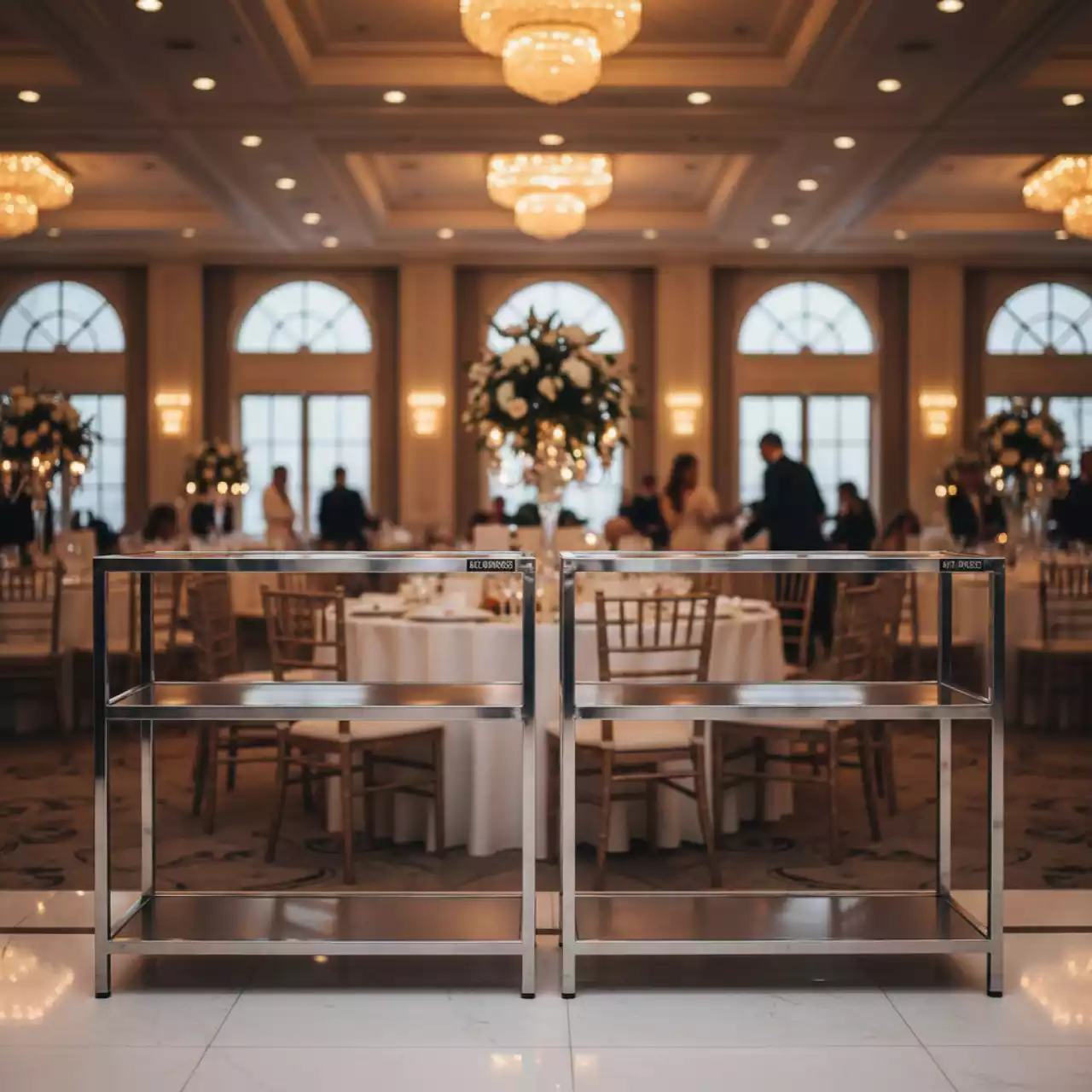 Аренда Стеллажи металлические 2 полки в Cosmos Sochi Hotel — ART SPACE