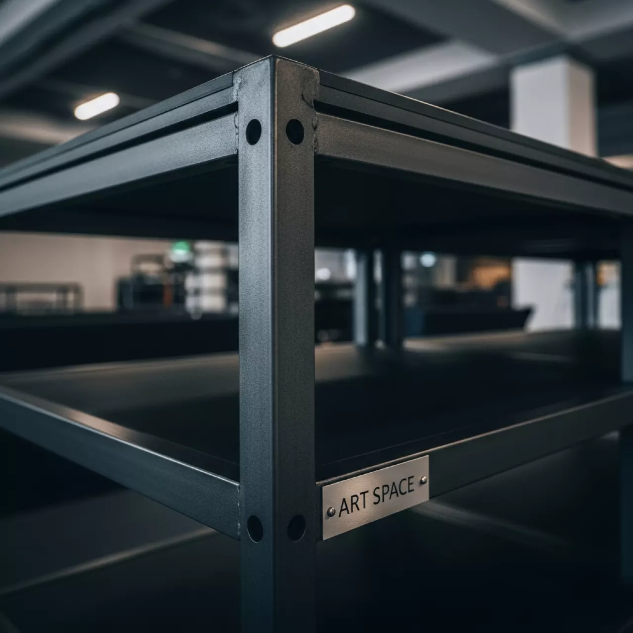 Аренда Стеллажи металлические 4 полки в конгресс-холле отеля Жемчужина — ART SPACE