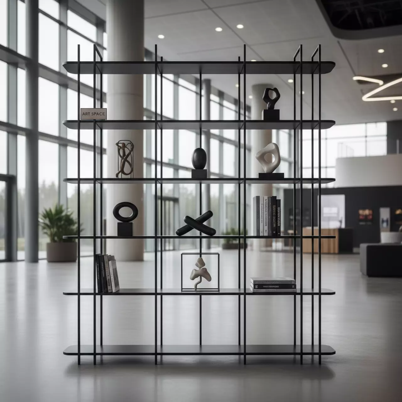 Аренда Стеллажи металлические глубиной 20 см в Университете «Сириус» — ART SPACE