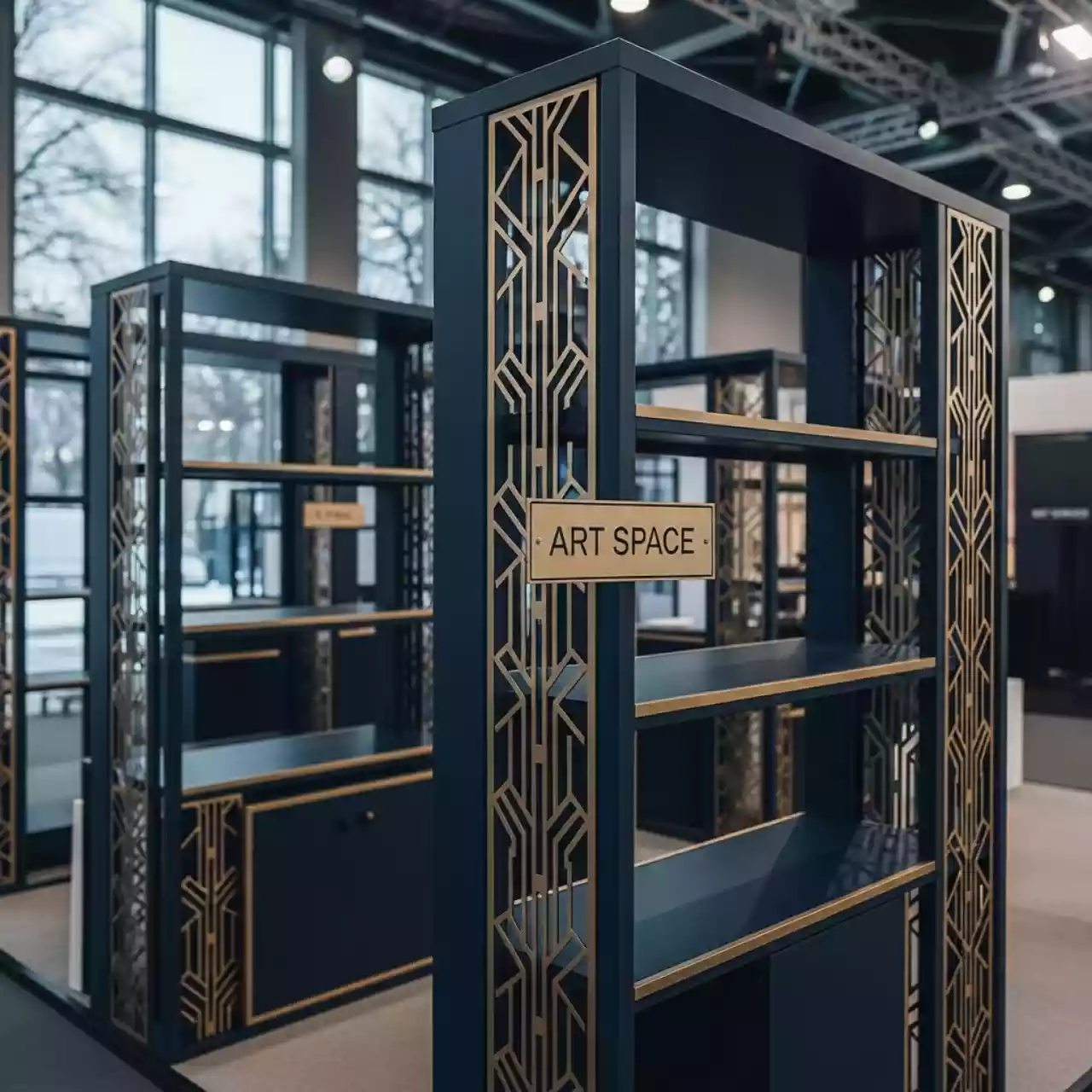 Аренда Стеллажи металлические сборные в парке «Ривьера» — ART SPACE