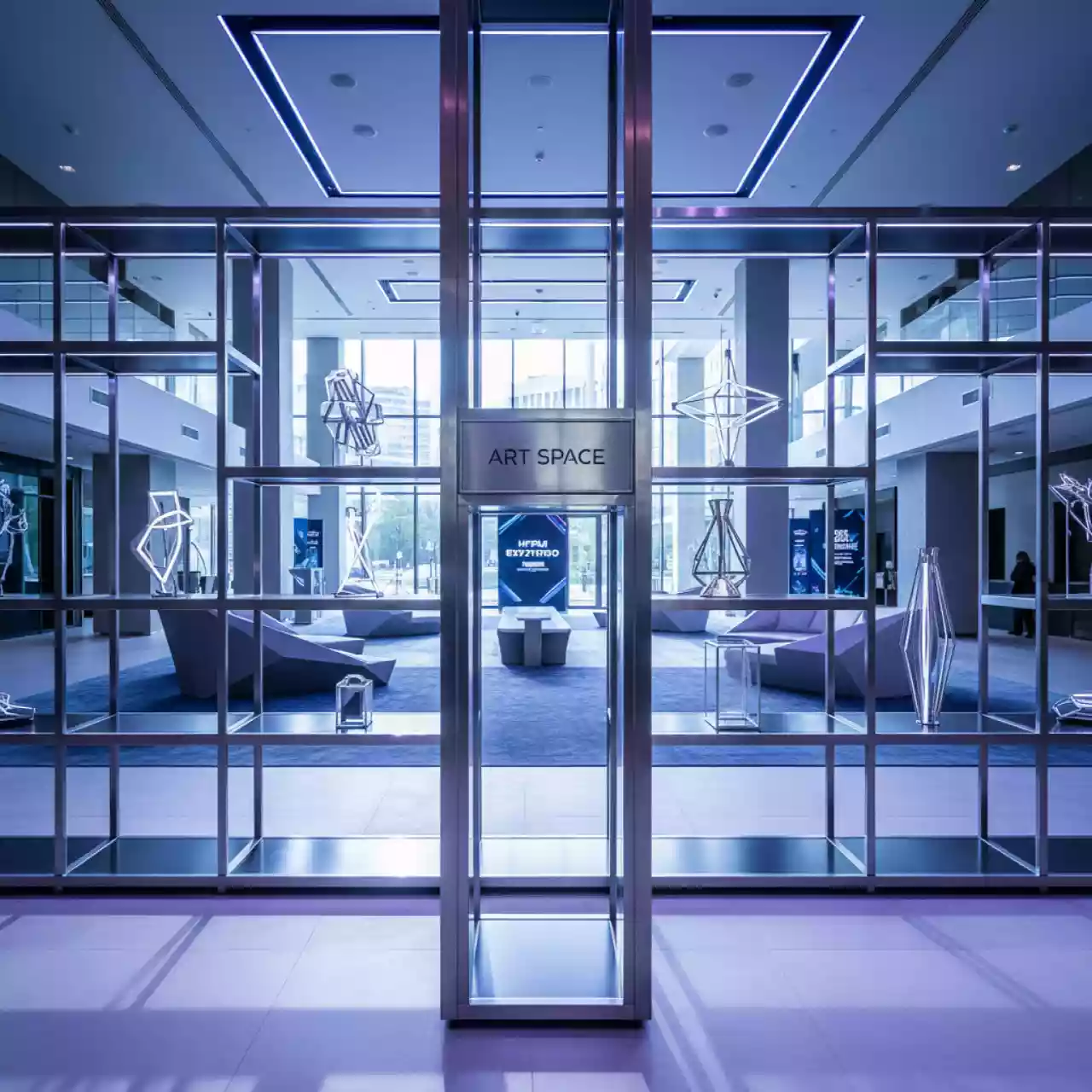 Аренда Стеллажи стальные сборные в Imeretinskiy Hotel — ART SPACE