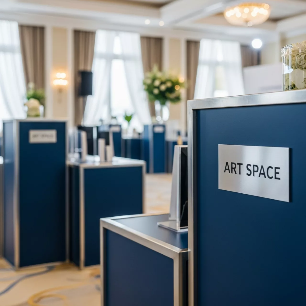 Аренда Стеллажи угловые металлические торговые в Swissôtel Resort Sochi Kamelia — ART SPACE