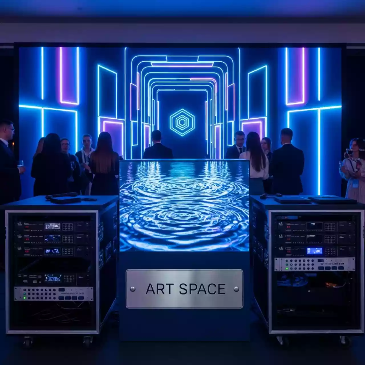 Аренда Стена иммерсивная интерактивная InterTouch в санатории «Октябрьский» — ART SPACE