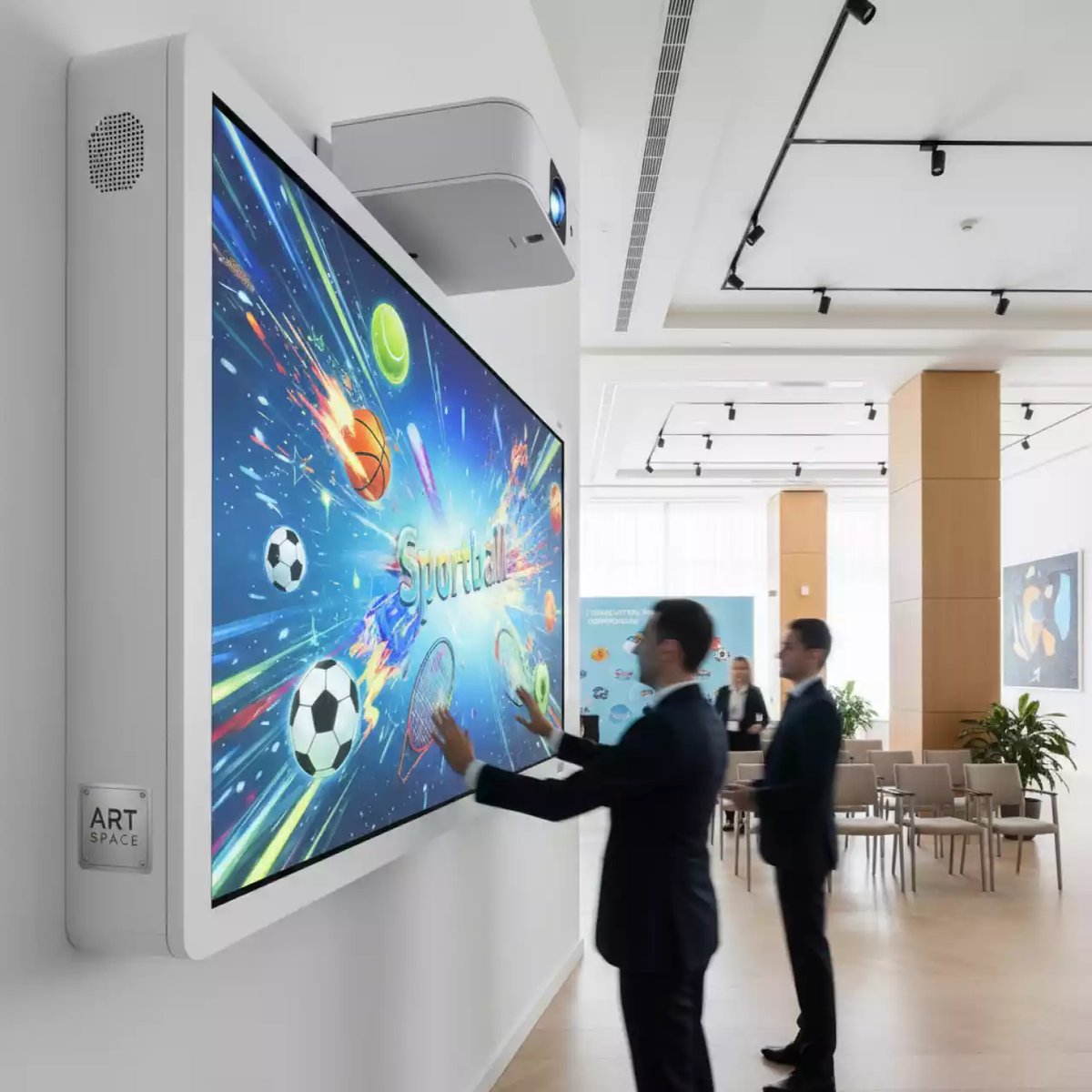 Аренда Стена интерактивная Interactive Project "Спортбол" с проектором в корпусе в гранд-отеле «Жемчужина» — ART SPACE