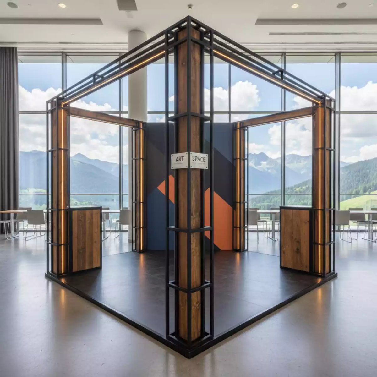 Аренда Стенд 4,8 м в Golden Tulip Rosa Khutor — ART SPACE