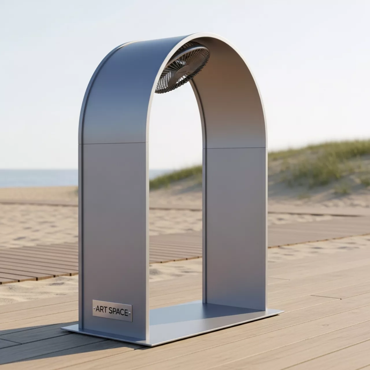 Аренда Стенд арочный для вентилятора 0,6х2 м на пляже «Мандарин» — ART SPACE