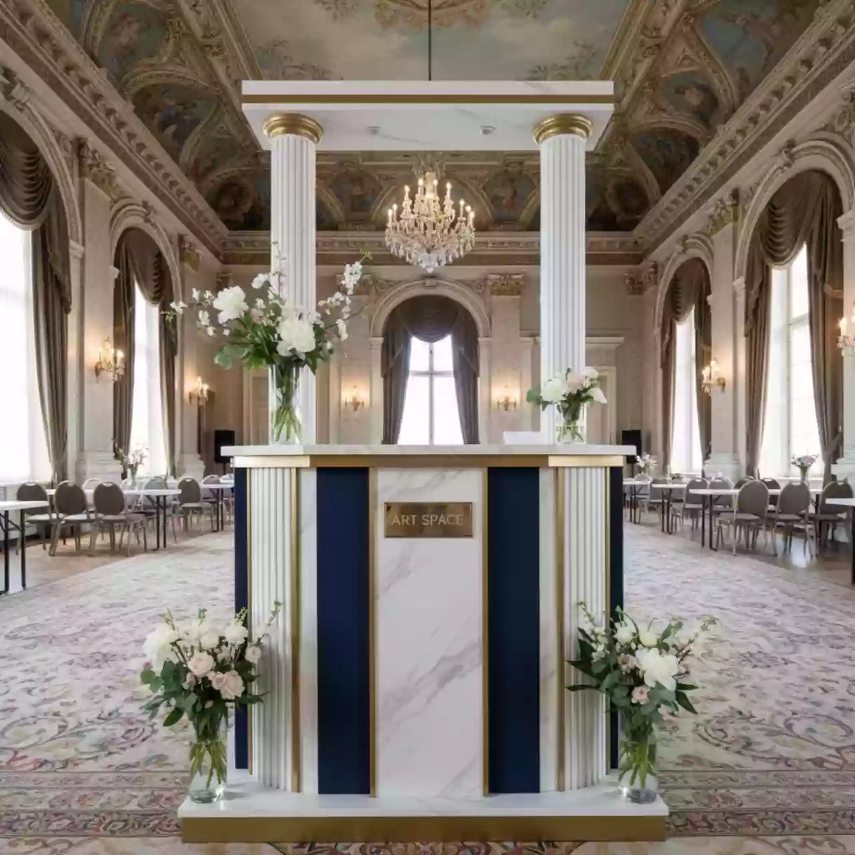 Аренда Стенд демонстрационный в усадьбе Голицына — ART SPACE