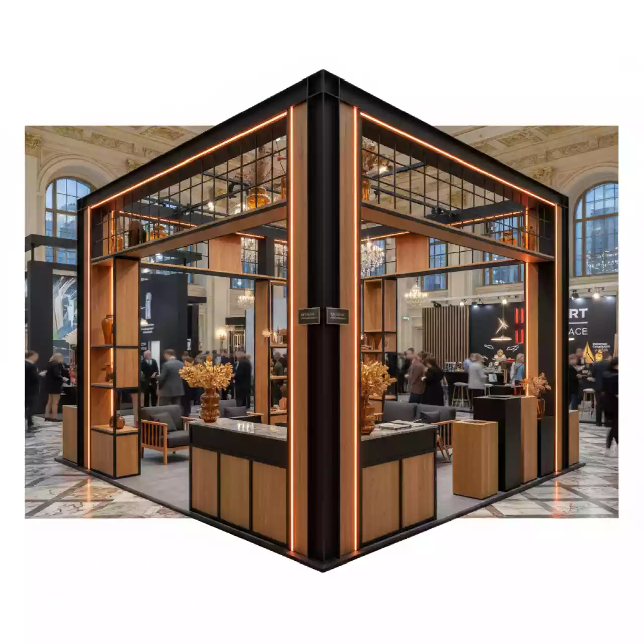 Аренда Стенд для компании "Волшебный мир" в Stella di Mosca — ART SPACE