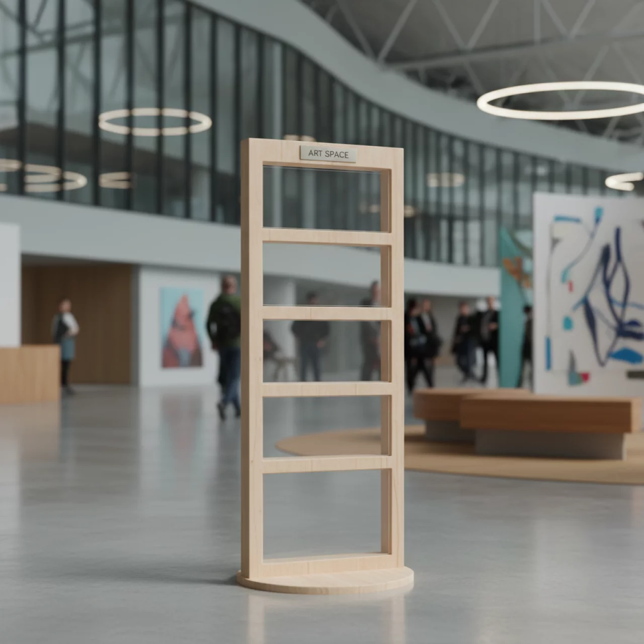 Аренда Стенд информационный с четырьмя карманами А4 в VK Stadium Sirius — ART SPACE